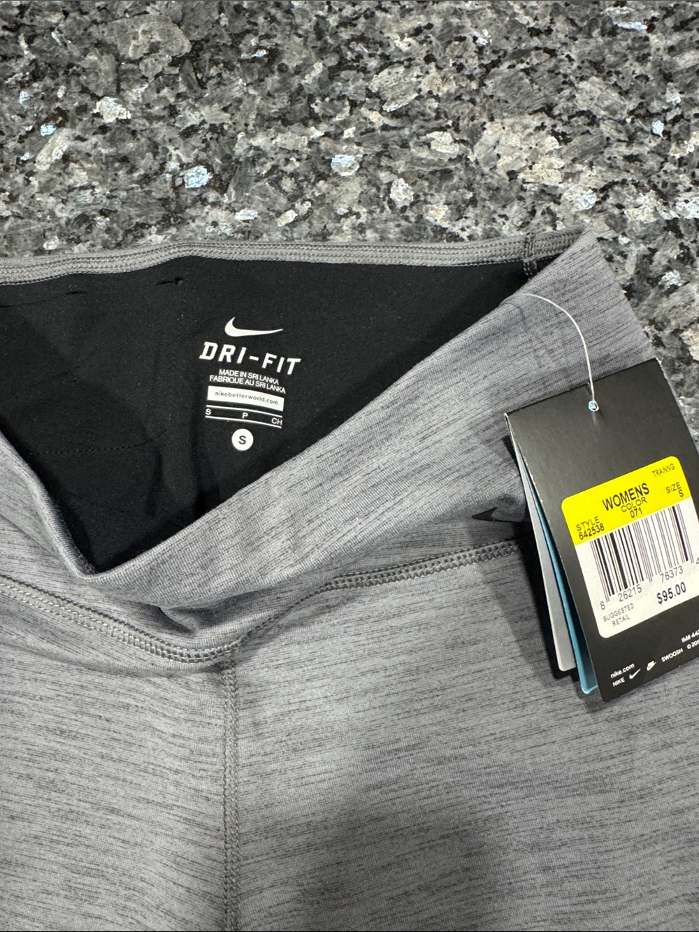 Nike Dri-FIT Women's Gray Athletic Leggings